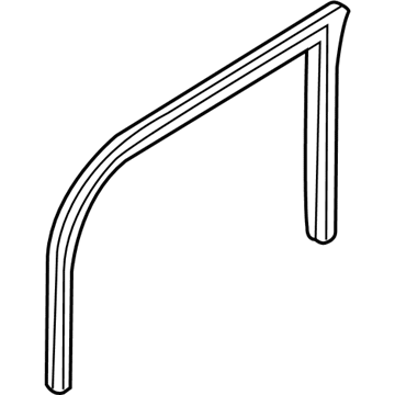 Ford YS4Z-5425767-AB Run - Door Glass