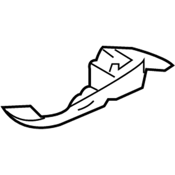 6F9Z-3490-A Ford Bracket Illustration 1 of 1