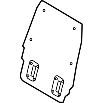 Ford 5F9Z-7460509-AC Panel Assembly - Back