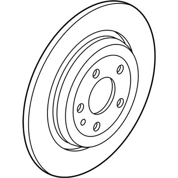Ford Brake Disc - EU2Z-2V026-B