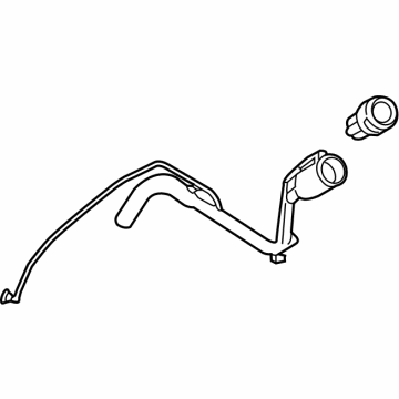 Ford F-150 Fuel Filler Neck - PL3Z-9034-A