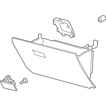 2012 Lincoln MKX Glove Box - BA1Z-7806024-AA