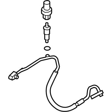 Lincoln Mark LT A/C Hose - BL3Z-19972-D