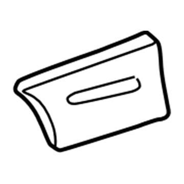 F57Z-16A038-APTM Ford Door Outside Moulding Illustration 1 of 1