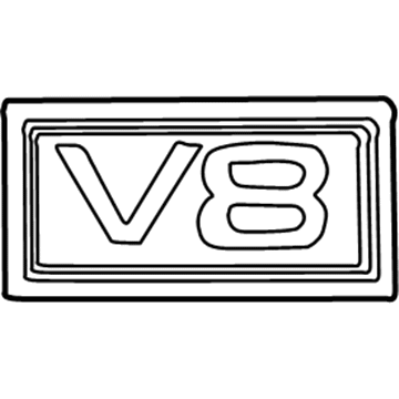 Ford Explorer Emblem - F87Z-7842528-UA