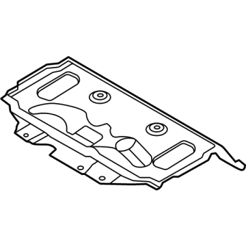 Ford Escape Exhaust Heat Shield - LX6Z-5811434-A