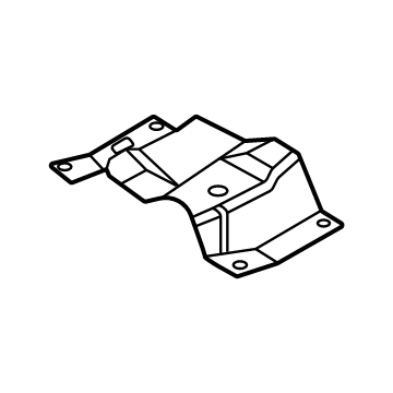 Ford Escape Exhaust Heat Shield - LX6Z-7811435-A