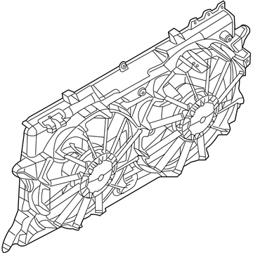 Ford RF-269 Motor And Fan Assembly