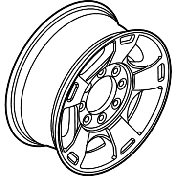 2014 Ford F-450 Super Duty Spare Wheel - CC3Z-1007-B