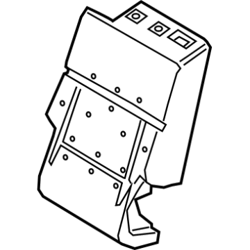 Ford LC5Z-7866800-E PAD - REAR SEAT BACK