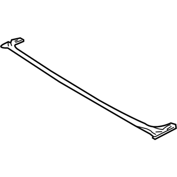 YL1Z-78500A26-AA Ford Deflector Illustration 1 of 1