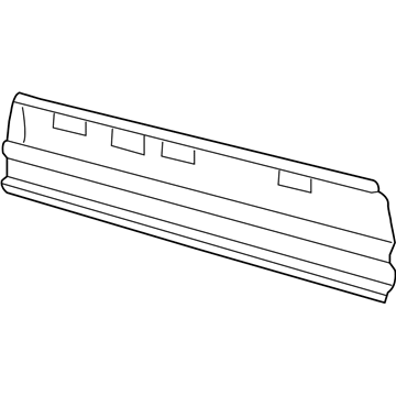 4L3Z-16403E32-AA Ford Reinforcement Illustration 1 of 1