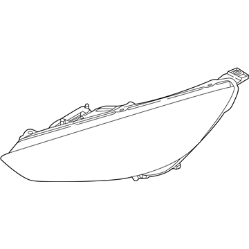 Ford Focus Headlight - F1EZ-13008-E