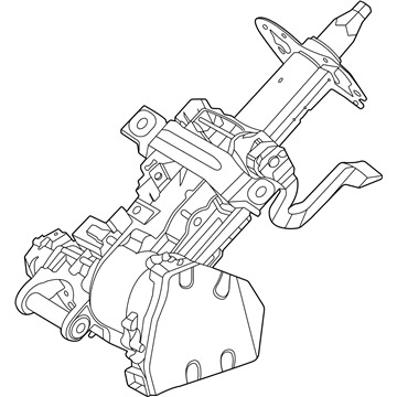 Lincoln Steering Column - LX6Z-3C529-BH