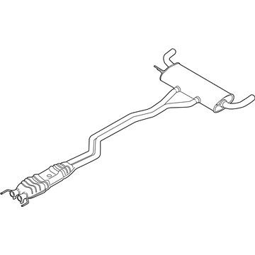 2016 Lincoln MKX Tail Pipe - F2GZ-5230-E