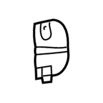 YC3Z-5D087-AA Ford Plug Illustration 1 of 1