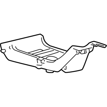 Mercury Mountaineer Center Console Base - 1L2Z-78045A76-BAB