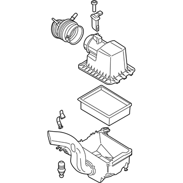 Ford Air Filter Box - CJ5Z-9600-C