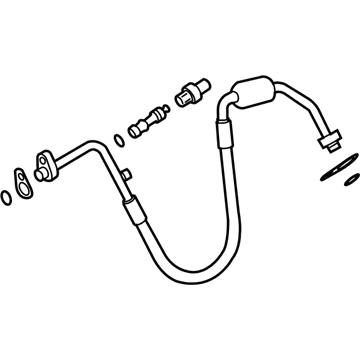 2012 Ford Mustang A/C Hose - BR3Z-19972-A