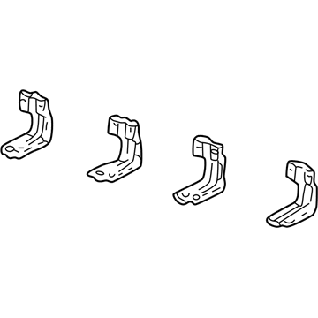 7C3Z-16N470-BB Ford Bracket Illustration 1 of 1