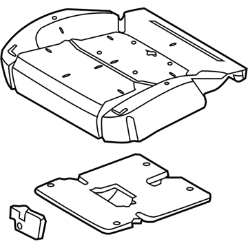 Ford Seat Cushion - FB5Z-78632A23-H