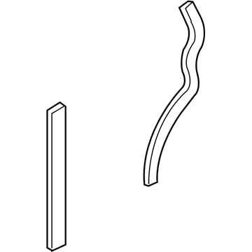 Ford YS4Z-5420910-DA Moulding - Door Outside