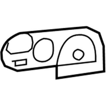 Ford 4L3Z-14A706-BA Housing - Switch