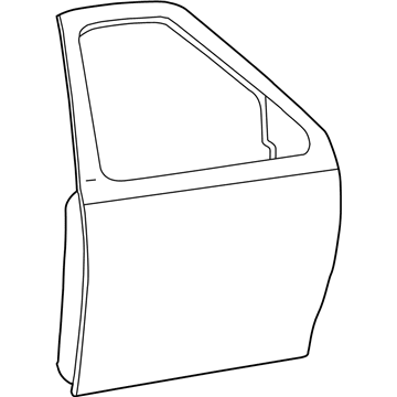 YL3Z-1620124-AA Ford Front Door Assembly Illustration 1 of 1