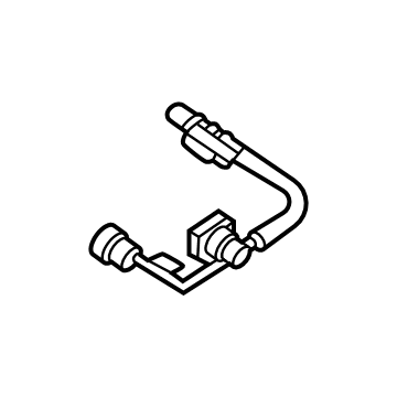 2023 Ford Maverick Crankcase Breather Hose - NZ6Z-9D683-B