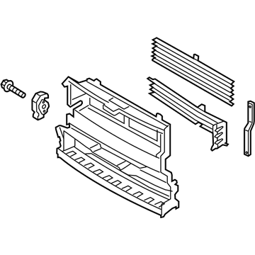 Ford FP5Z-8475-B Shutter Assembly - Radiator Control