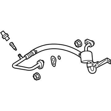 2019 Ford Police Interceptor Utility A/C Hose - GB5Z-19972-A