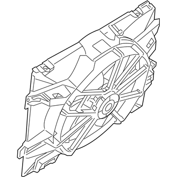 Ford RF-258 Motor And Fan Assembly