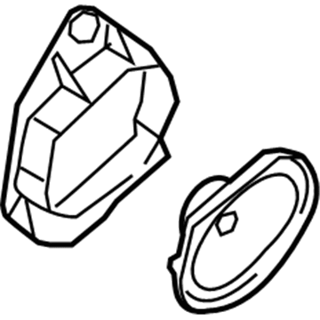 Ford 8A5Z-18808-B Speaker Assembly