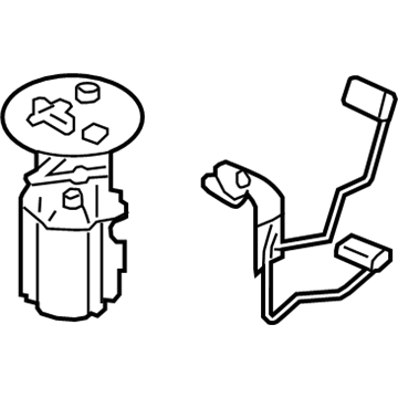 CV6Z-9H307-E Ford Sender And Pump Assembly Illustration 1 of 1