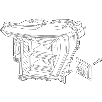 Ford F-150 Headlight - ML3Z-13008-AK