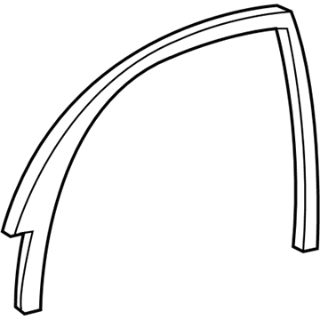 2002 Mercury Grand Marquis Door Moldings - 1W7Z-5420890-AAA