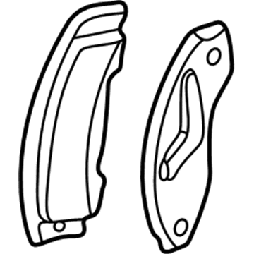 Ford XL2Z-2001-BA Kit - Brake Shoe