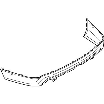 Ford Explorer Bumper - FB5Z-17K835-BA