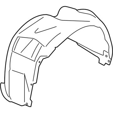Ford JR3Z-16103-A Guard - Front Splash