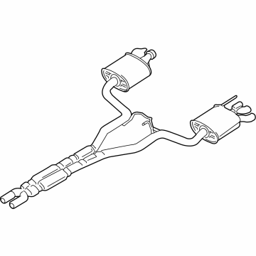 2022 Ford Mustang Muffler - KR3Z-5230-P