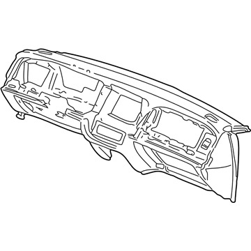 Ford 4W7Z-5404320-AAC Panel - Instrument