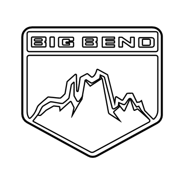 Ford Bronco Emblem - M2DZ-16720-H