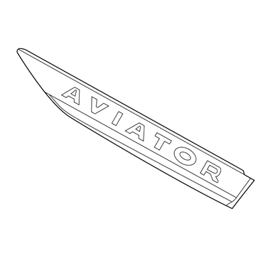 Lincoln Aviator Emblem - LC5Z-16720-AA
