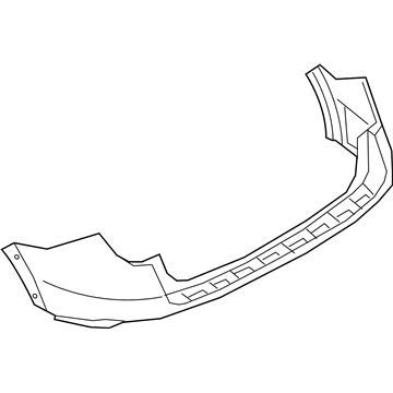 Ford Explorer Bumper - LB5Z-17810-BAPTM