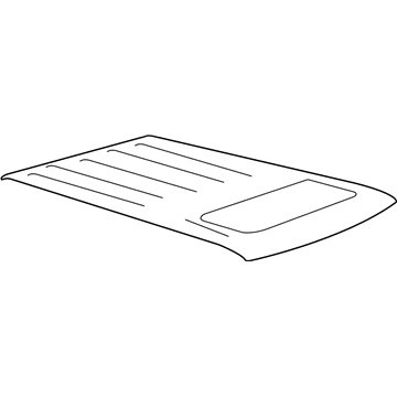 7A2Z-7850202-A Ford Roof Panel Assembly Illustration 1 of 1