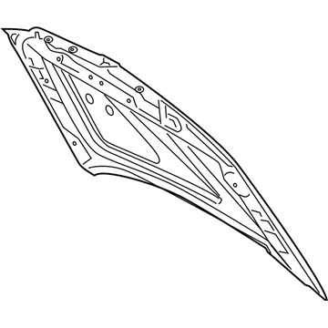 Ford FL7Z-16612-A Hood Assembly