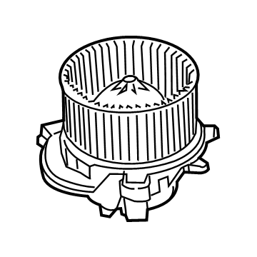 2024 Ford Mustang Blower Motor - PR3Z-19805-A