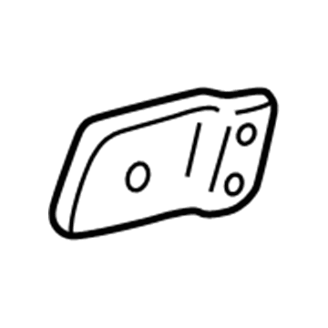 F75Z78303A22AA Ford Hinge Assembly Illustration 1 of 1