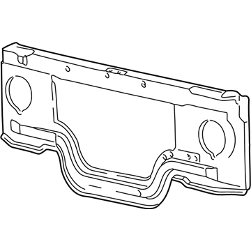 2006 Ford E-450 Super Duty Radiator Support - 4C2Z-16138-AA