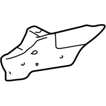 1L5Z-3502038-AA Ford Cowl Side Panel Assembly Illustration 1 of 1